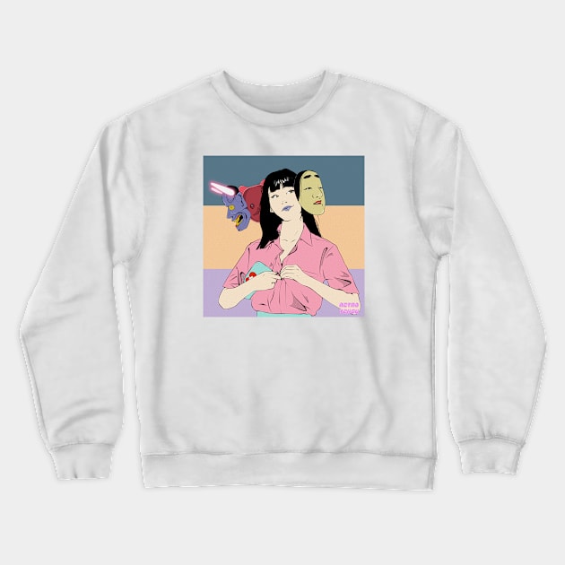 Nurse Crewneck Sweatshirt by Retro Tengu